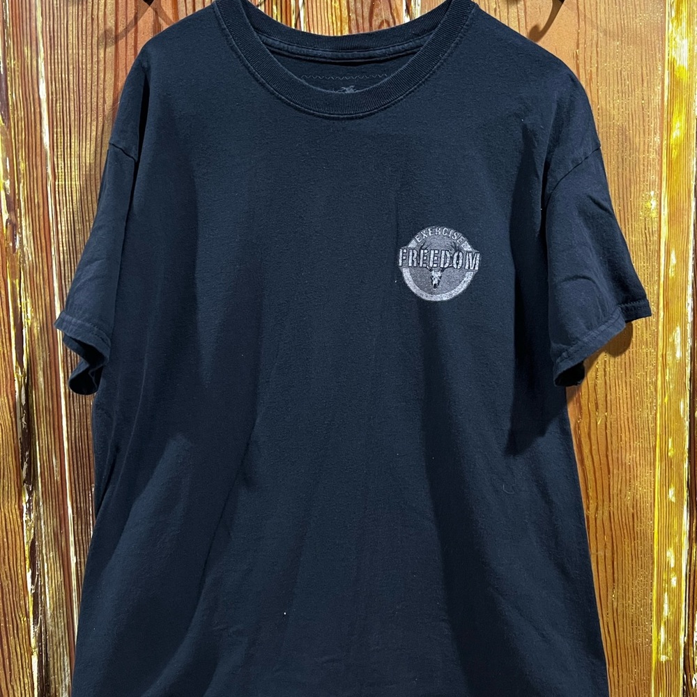Winchester Exercise Freedom Graphic Black Men's T-Shirt